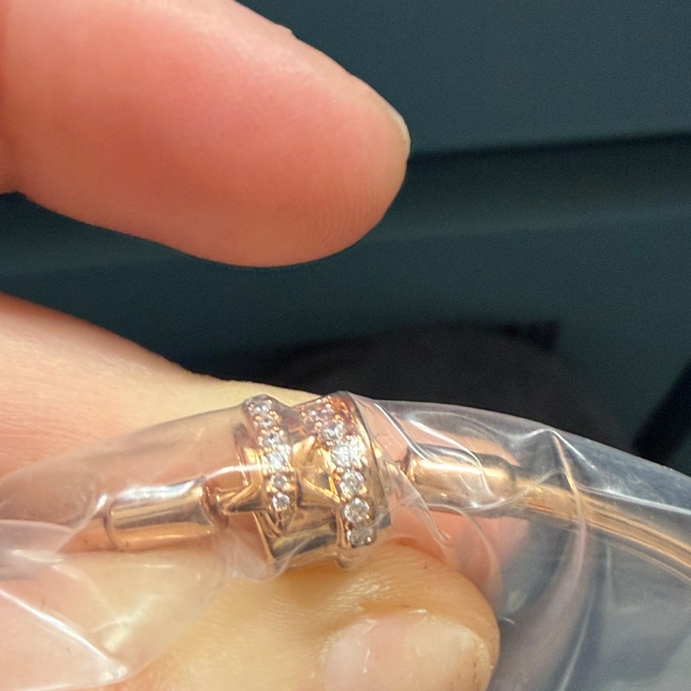 Pandora Radiant Rose Gold Bangle - Picture 4 of 4